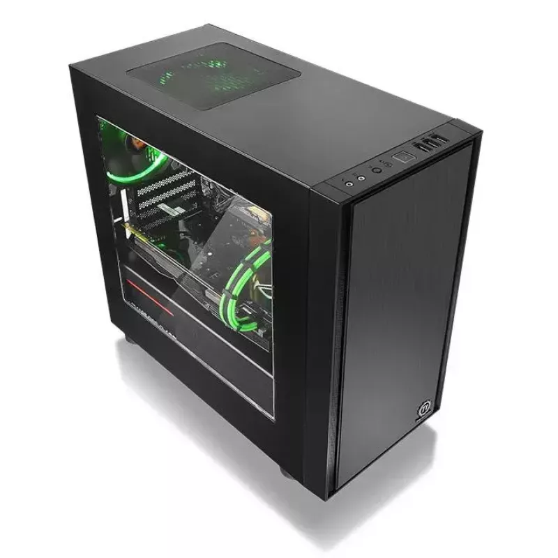 PC skriňa Thermaltake Versa H17 Window Micro Tower čierna