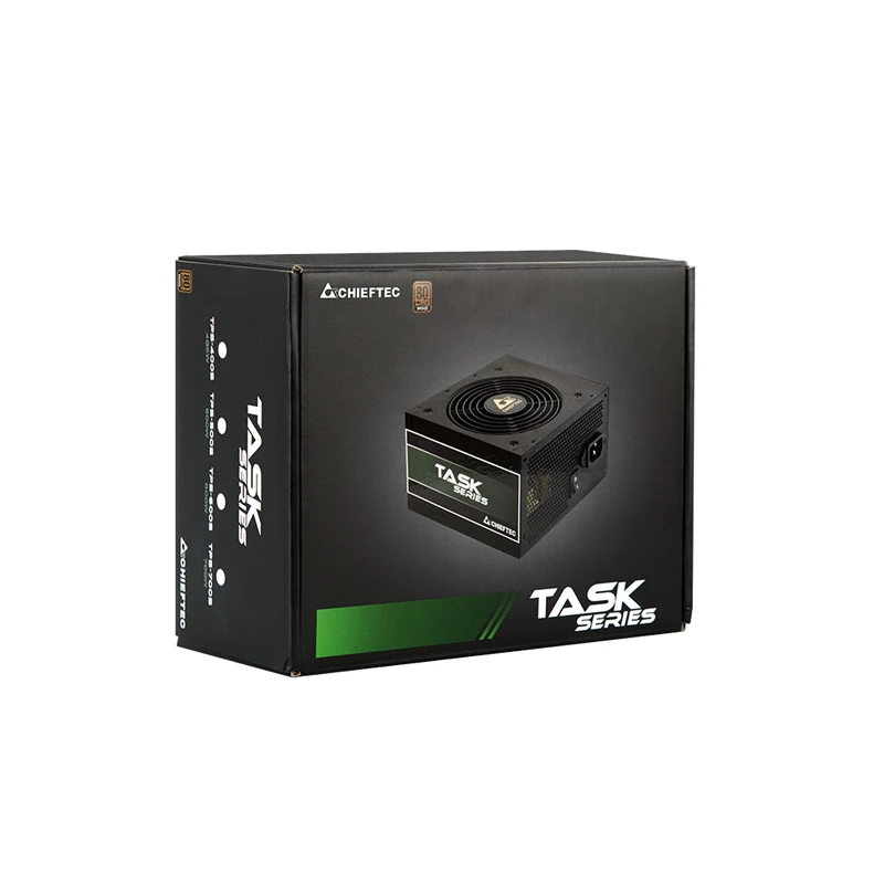 Chieftec Task TPS-500S napájací zdroj 500 W 24-pin ATX ATX čierny