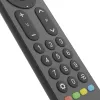 Hama 00221056 univerzálny diaľkový ovládač na televízor 2v1, IR, veľké tlačidlá, učiaci sa, čierny
