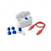 Bezdrôtové slúchadlá do uší Hama Passion Clear II True Wireless s ANC, biele (00184179)