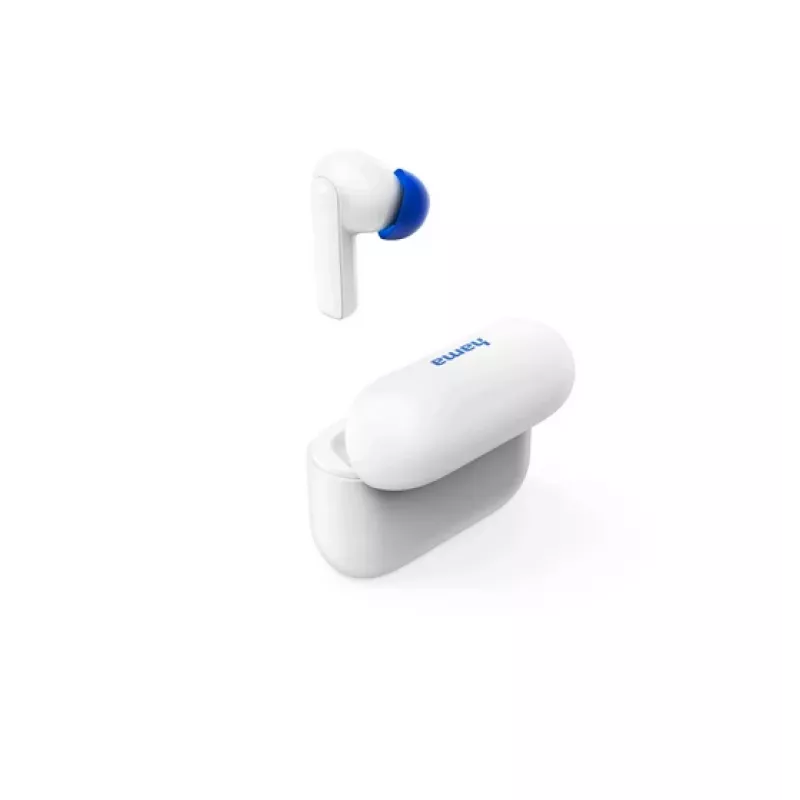 Bezdrôtové slúchadlá do uší Hama Passion Clear II True Wireless s ANC, biele (00184179)