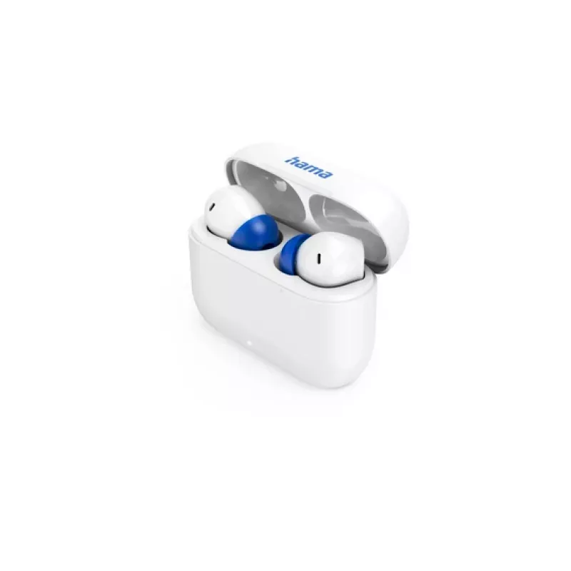 Bezdrôtové slúchadlá do uší Hama Passion Clear II True Wireless s ANC, biele (00184179)
