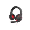 GENESIS Radon 210 headset káblový herný headset s hlavovým mostom USB Type-A čierny, červený
