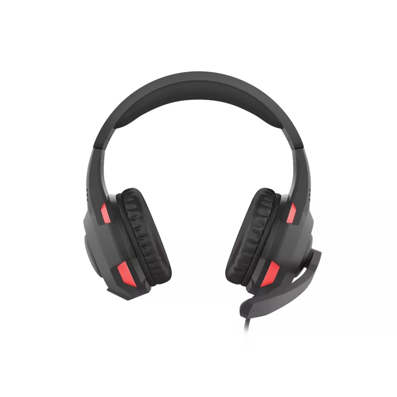 GENESIS Radon 210 headset káblový herný headset s hlavovým mostom USB Type-A čierny, červený