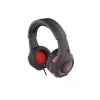 GENESIS Radon 210 headset káblový herný headset s hlavovým mostom USB Type-A čierny, červený