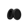 Náušníky GENESIS Toron EP01 textil koža memory pena čierne