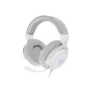 GENESIS Neon 764 headset káblový herný headset s hlavovým mostom USB Type-A biely