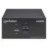 KVM prepínač Manhattan 2-portový 4K HDMI USB audio ovládanie 2 počítačov