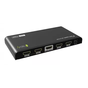Techly IDATA HDMI2-4K4HDR video rozbočovač HDMI 4x HDMI