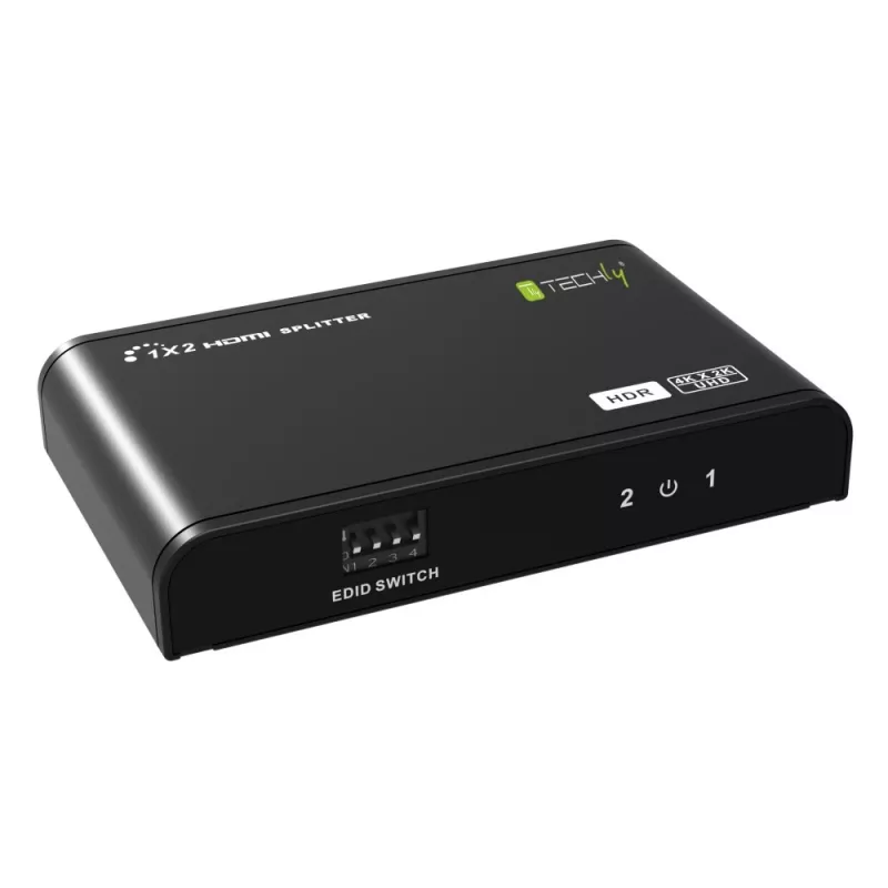 Techly IDATA HDMI2-4K2HDR video rozbočovač HDMI 2x HDMI