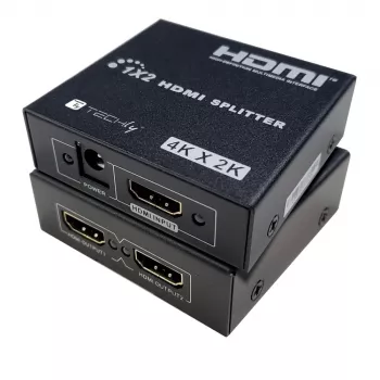 Video rozbočovač Techly IDATA HDMI-4K230 2x HDMI 3840x2160 čierny