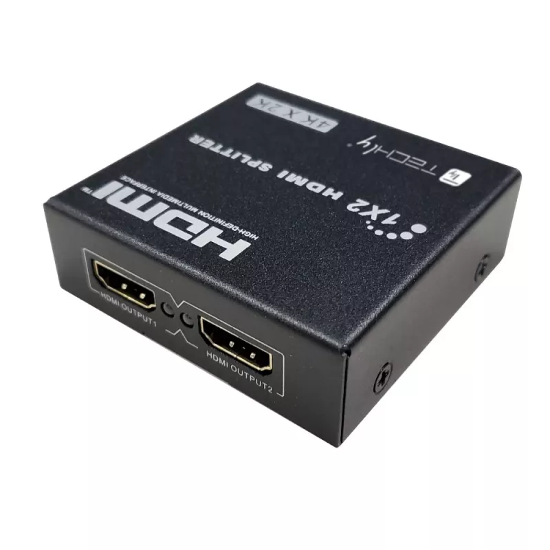 Video rozbočovač Techly IDATA HDMI-4K230 2x HDMI 3840x2160 čierny