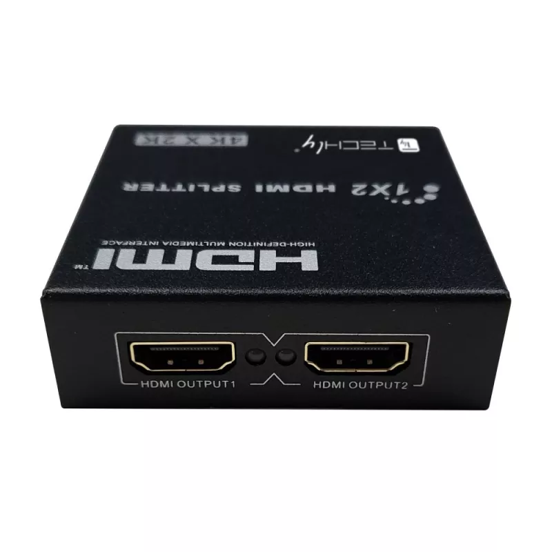 Video rozbočovač Techly IDATA HDMI-4K230 2x HDMI 3840x2160 čierny