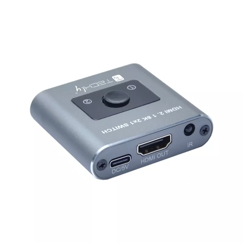 Video prepínač Techly IDATA HDMI-2128KT HDMI 60Hz 2m 5V 1A