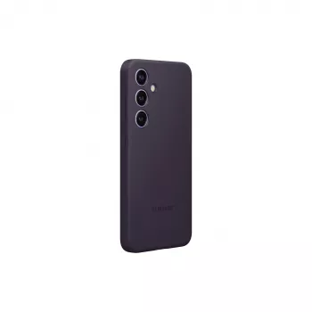 Kryt Samsung Galaxy S24 Silicone Case tmavofialová