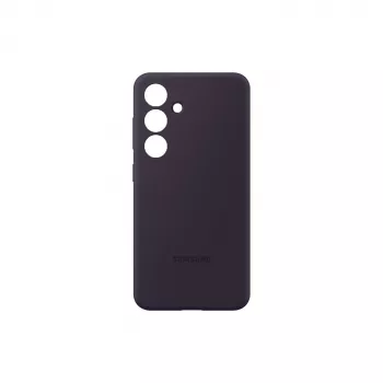 Kryt Samsung Galaxy S24 Silicone Case tmavofialová
