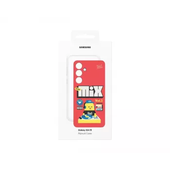 Kryt Samsung Sticky Monster Lab Flipsuit Case pre S24 FE červený