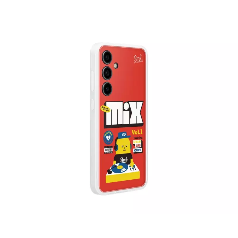 Kryt Samsung Sticky Monster Lab Flipsuit Case pre S24 FE červený