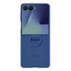 Samsung EF-PF766TNEGWW silikónový obal s krúžkom pre Galaxy Z Flip7, modrý