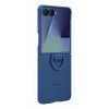 Samsung EF-PF766TNEGWW silikónový obal s krúžkom pre Galaxy Z Flip7, modrý