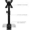 Techly ICA-LCD 500BK stolový držiak monitora 13–30 palcov (76,2 cm), do 15 kg, VESA 75x75/100x100, čierny