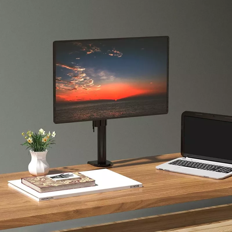 Techly ICA-LCD 500BK stolový držiak monitora 13–30 palcov (76,2 cm), do 15 kg, VESA 75x75/100x100, čierny