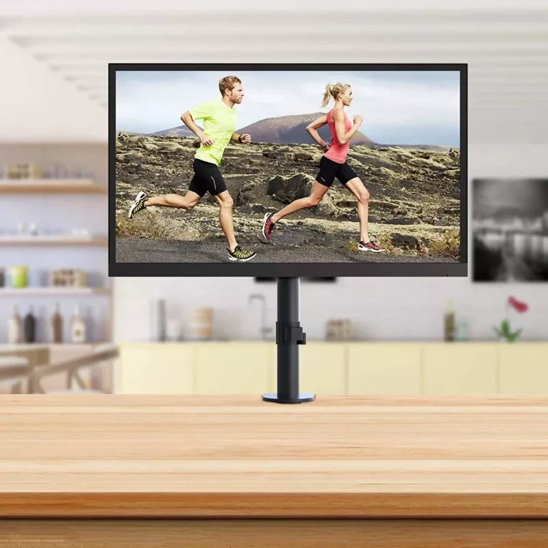 Techly ICA-LCD 500BK stolový držiak monitora 13–30 palcov (76,2 cm), do 15 kg, VESA 75x75/100x100, čierny
