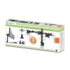 Techly 13-24 palcov stolový stojan pre 3 monitory so svorkou ICA-LCD 482-T