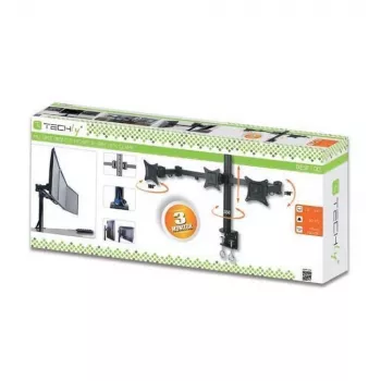 Techly 13-24 palcov stolový stojan pre 3 monitory so svorkou ICA-LCD 482-T