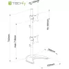 Techly ICA-LCD 2520V držiak monitora / podstavec 68.6 cm (27 palcov) na stôl čierny