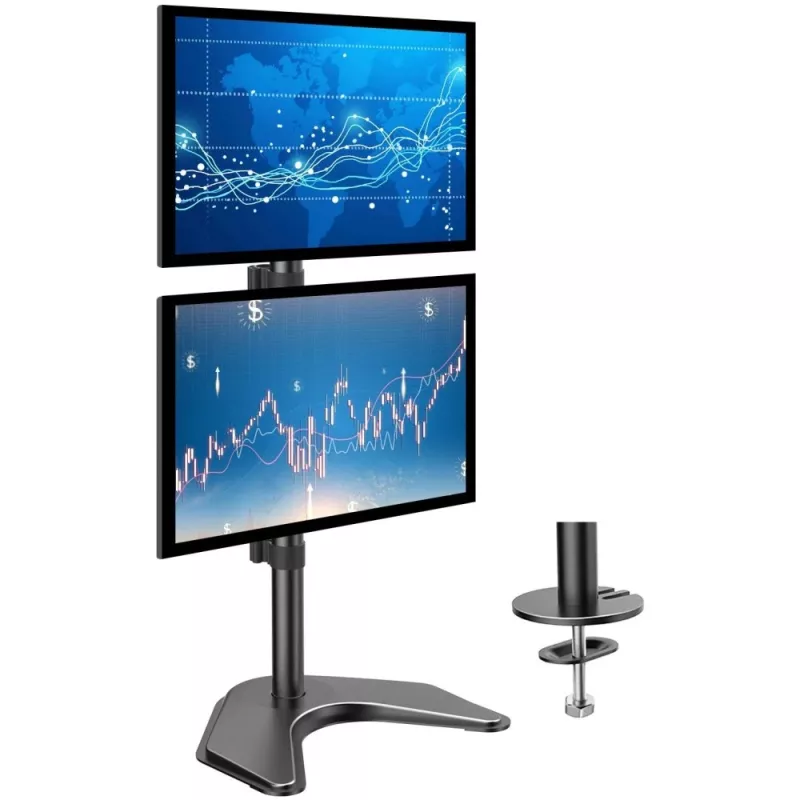 Techly ICA-LCD 2520V držiak monitora / podstavec 68.6 cm (27 palcov) na stôl čierny