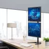Techly ICA-LCD 2520V držiak monitora / podstavec 68.6 cm (27 palcov) na stôl čierny
