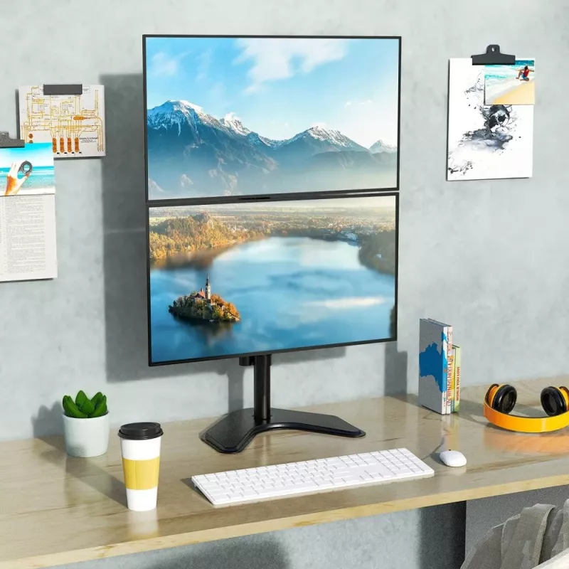 Techly ICA-LCD 2520V držiak monitora / podstavec 68.6 cm (27 palcov) na stôl čierny