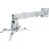 Techly ICA-PM 16 stropný držiak projektora, do 20 kg, nastaviteľný 43–65 cm, naklápací a otočný, strieborný
