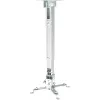 Techly ICA-PM 16 stropný držiak projektora, do 20 kg, nastaviteľný 43–65 cm, naklápací a otočný, strieborný