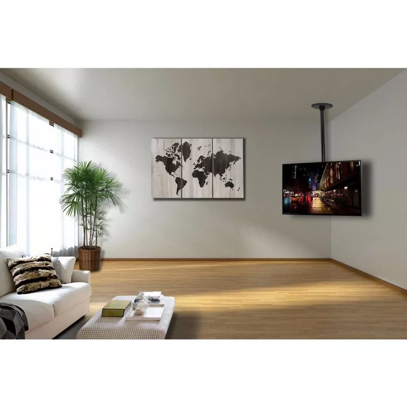 TV držiak Techly ICACPLB906 94 cm (37 palcov) čierny