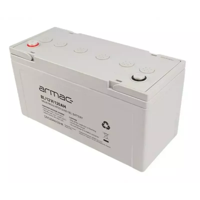 Uzavretá VRLA-gélová batéria ARMAC BL/12V/120AH — 12 V 120 Ah, dlhá životnosť