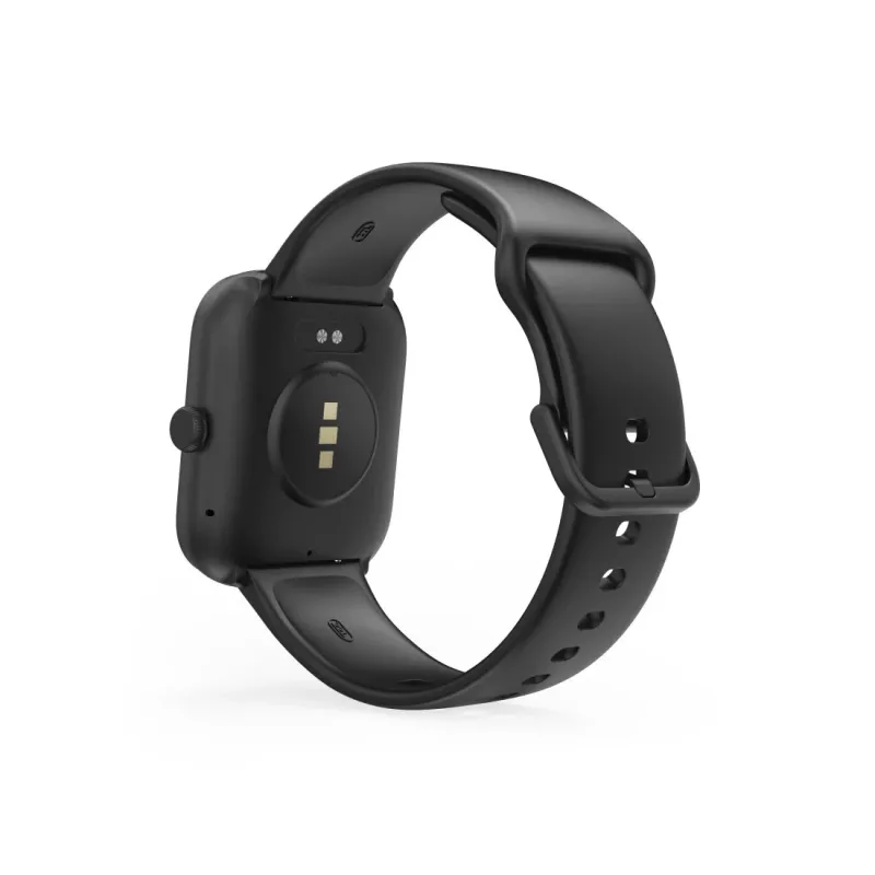 Inteligentné hodinky Hama Fit Watch 5000, 1,65-palcový (4,19 cm) TFT, 47 mm, funkcia telefónu, tep srdca, IP68, Bluetooth, čierne