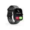 Inteligentné hodinky Hama Fit Watch 5000, 1,65-palcový (4,19 cm) TFT, 47 mm, funkcia telefónu, tep srdca, IP68, Bluetooth, čierne