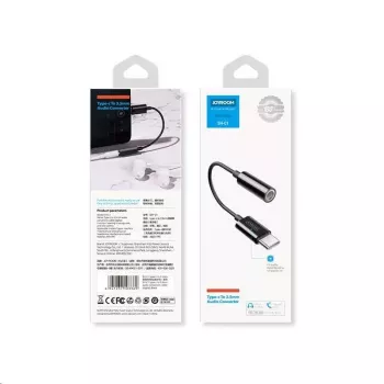 Digitálny audio adaptér Joyroom SH-C1 USB-C na 3,5 mm – kompaktný 5 g
