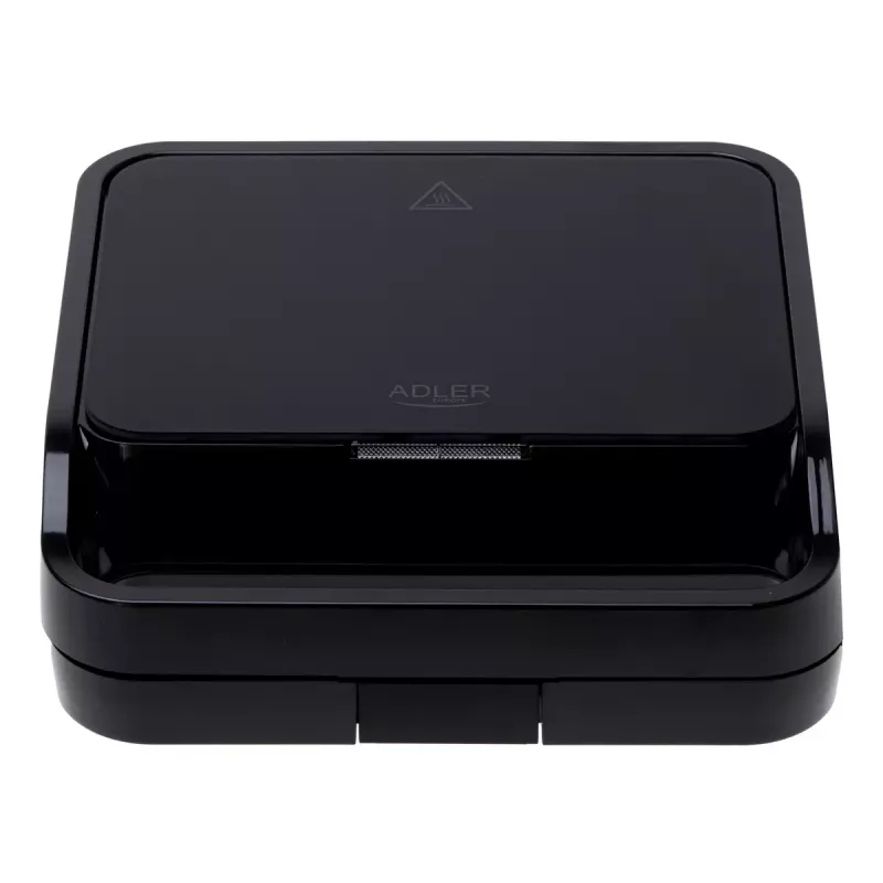 Sendvičovač 2-in-1 Adler AD 3070b — 850 W, 2 platne, čierny