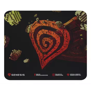 GENESIS Ancient Stone, viacfarebná, obrázok, textil, guma, podložka pod hernú myš