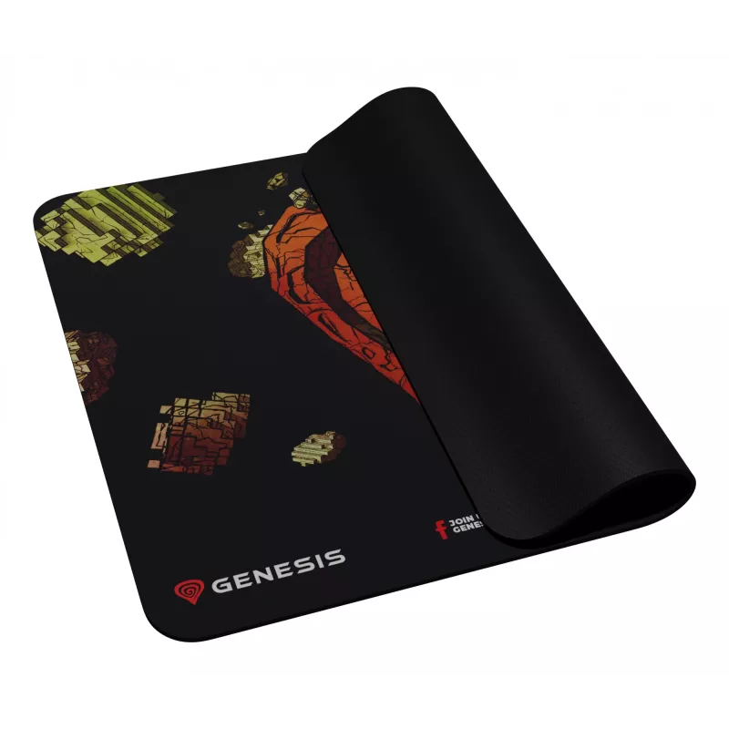 GENESIS Ancient Stone, viacfarebná, obrázok, textil, guma, podložka pod hernú myš