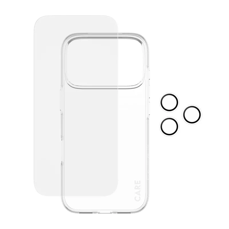 PanzerGlass 3-in-1 Combo Bundle pre iPhone 17 Pro CR40572 — ochrana displeja, kryt kamery a puzdro