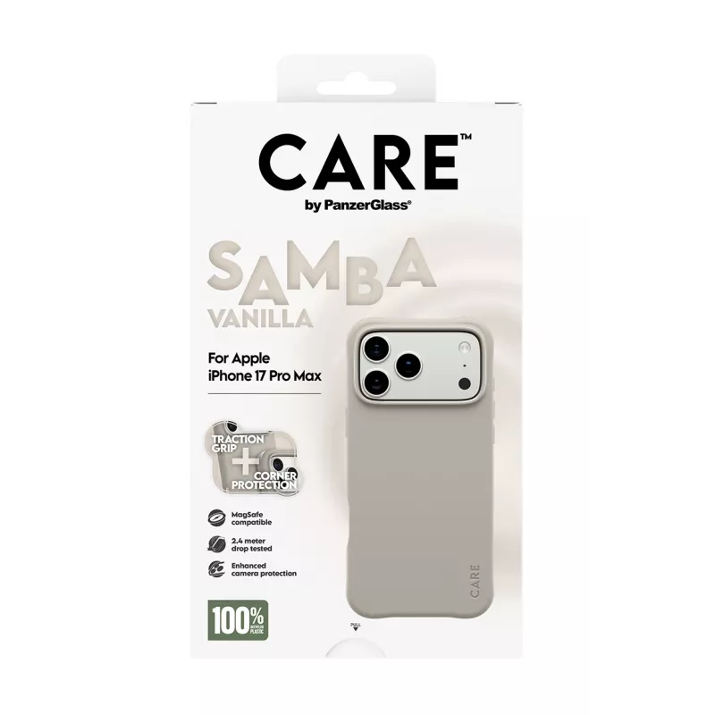 Puzdro PanzerGlass CARE by Fashionable Case Samba Vanilla s MagSafe pre iPhone 17 Pro Max