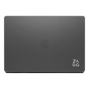 Pevné puzdro Zagg pre MacBook Air 13 (M3/M2) – Smoke, presne padnúce ochranné puzdro