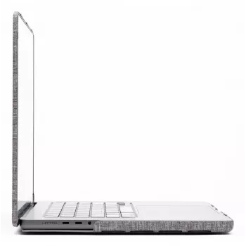 Pevné puzdro Zagg pre MacBook Air 13 (M3/M2) – Smoke, presne padnúce ochranné puzdro