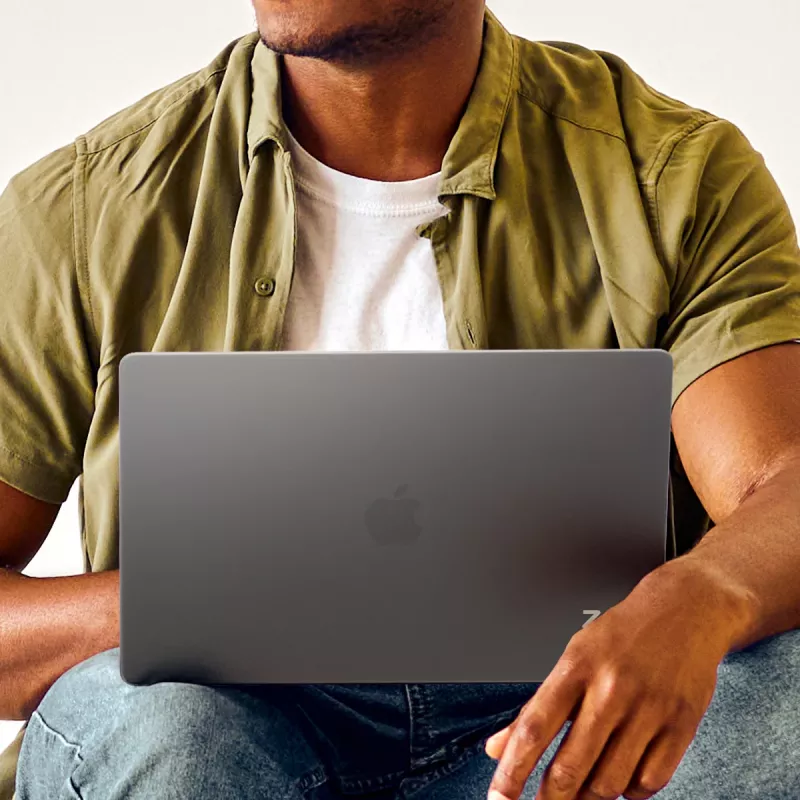 Pevné puzdro ZAGG MacBook Protection 40,6 cm 16 palcov sivé