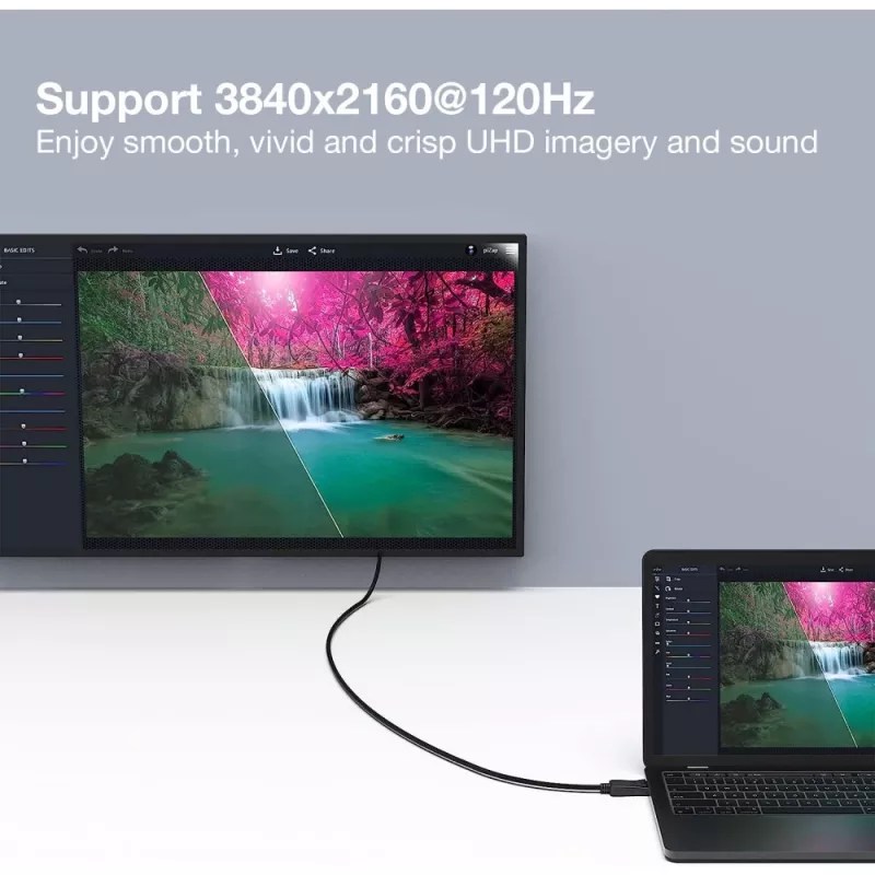 DisplayPort kábel Techly ICOC-DSP-A21-020 2 m čierny