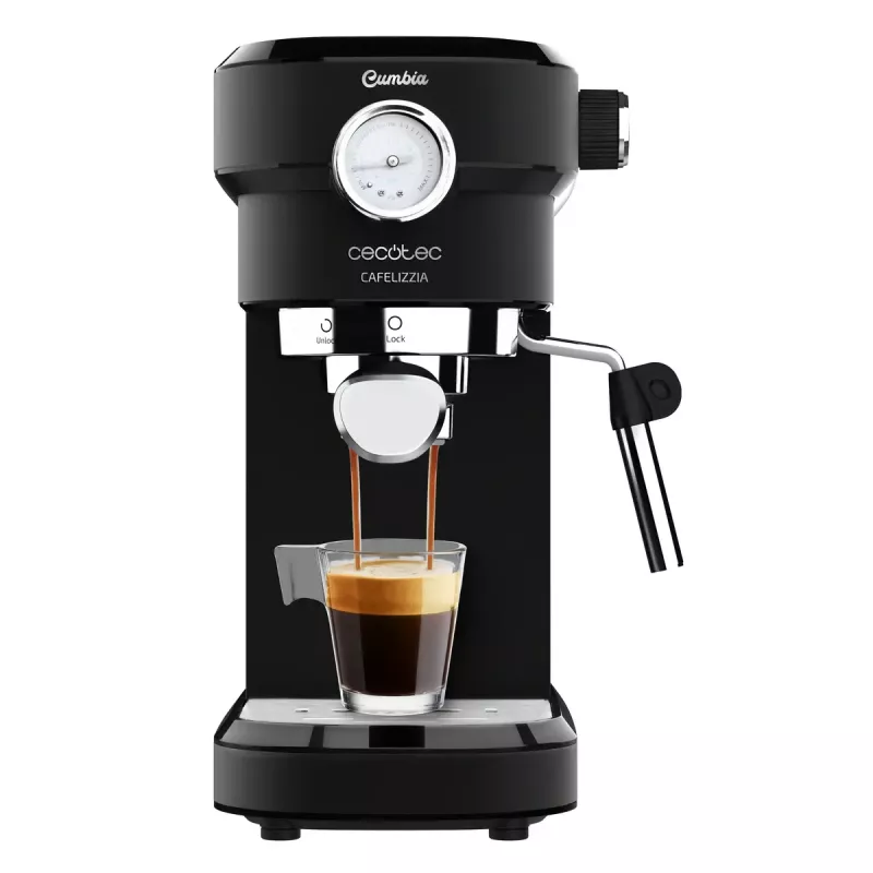 Cecotec Cafelizzia 790 Black Pro espresso kávovar, 1,2 l, 20 bar, čierny